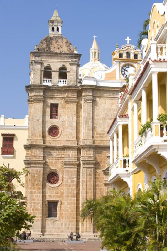 Iglesia y Convento San Pedro Claver, Cartagena, Bo...