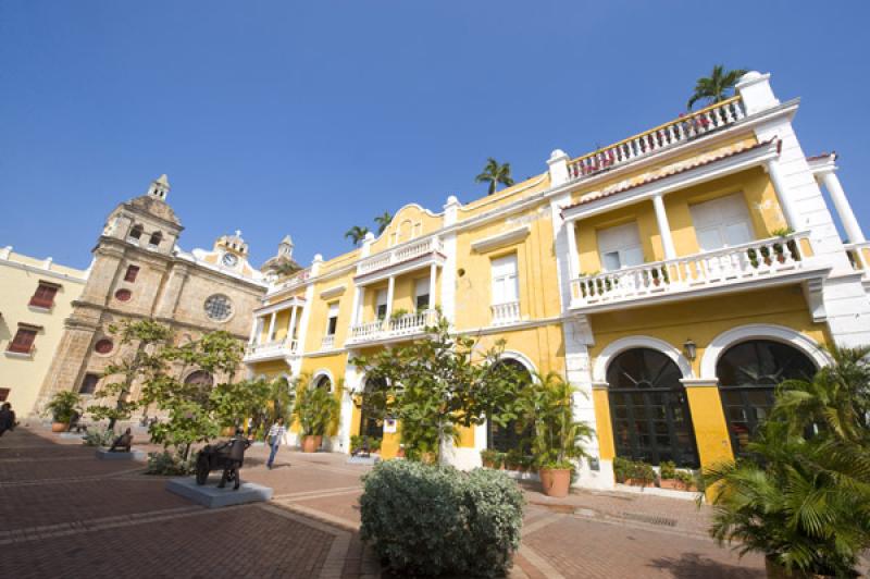 Iglesia y Convento San Pedro Claver, Cartagena, Bo...