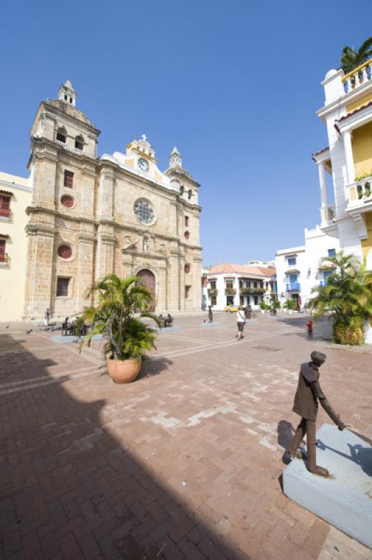 Iglesia y Convento San Pedro Claver, Cartagena, Bo...