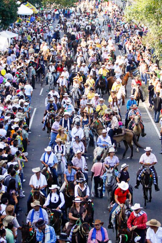 Cabalgata de las Flores, Feria de las Flores, Mede...