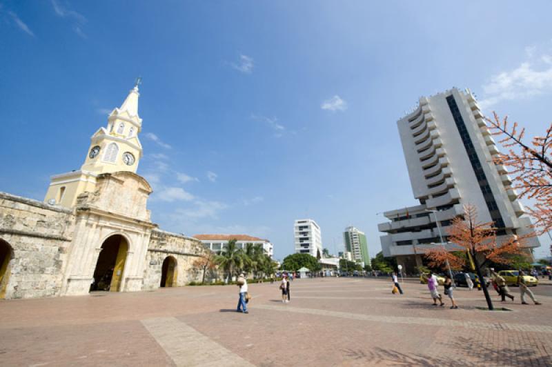 Torre del Reloj, Cartagena, Bolivar, Colombia