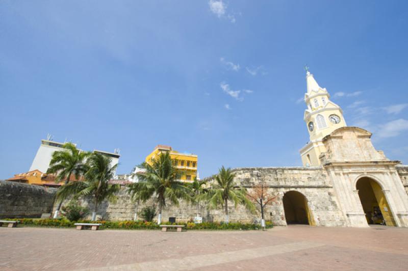 Torre del Reloj, Cartagena, Bolivar, Colombia