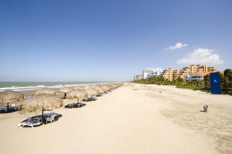 Playa la Boquilla, Boquilla, Cartagena, Bolivar, C...