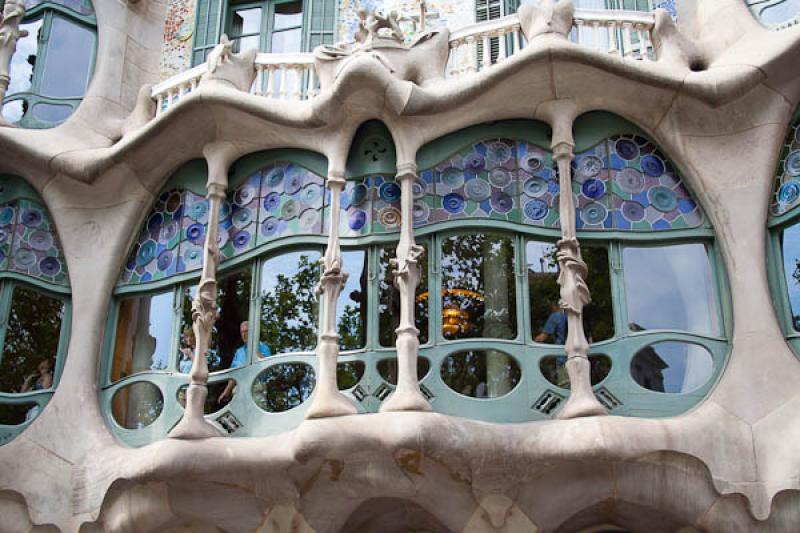 Casa Batllo, Barcelona, CataluÃ±a, EspaÃ±a, Eu...