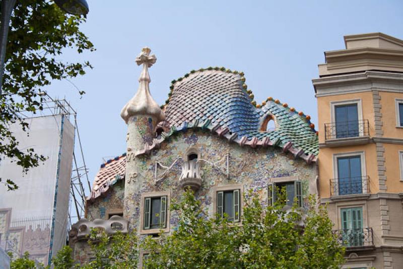 Casa Batllo, Barcelona, CataluÃ±a, EspaÃ±a, Eu...