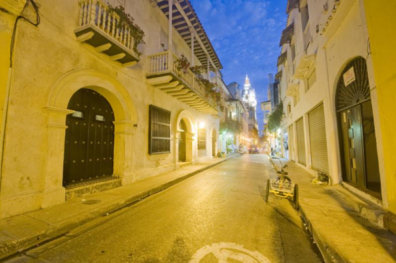 Arquitectura Colonial, Cartagena, Bolivar, Colombi...