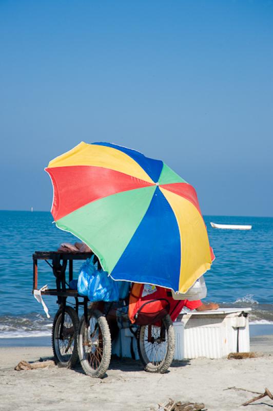 Vendedor en El Rodadero, Santa Marta, Magdalena, C...