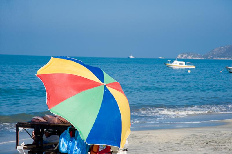 Vendedor en El Rodadero, Santa Marta, Magdalena, C...