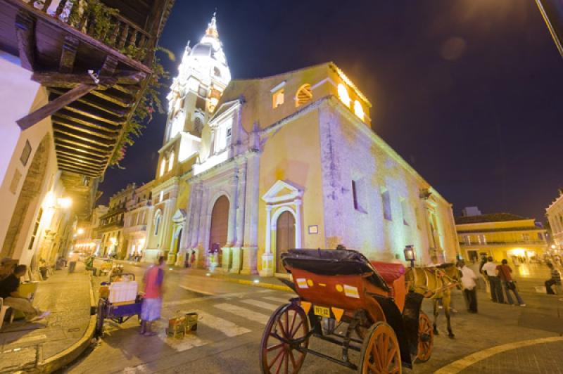 Iglesia Catedral, Cartagena, Bolivar, Colombia