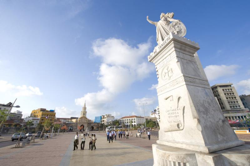 Camellon de los Martires, Cartagena, Bolivar, Colo...