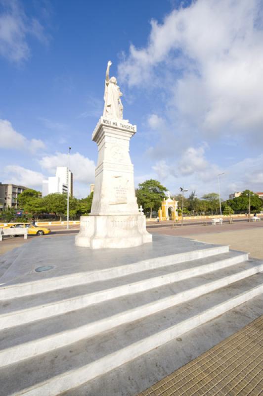 Camellon de los Martires, Cartagena, Bolivar, Colo...