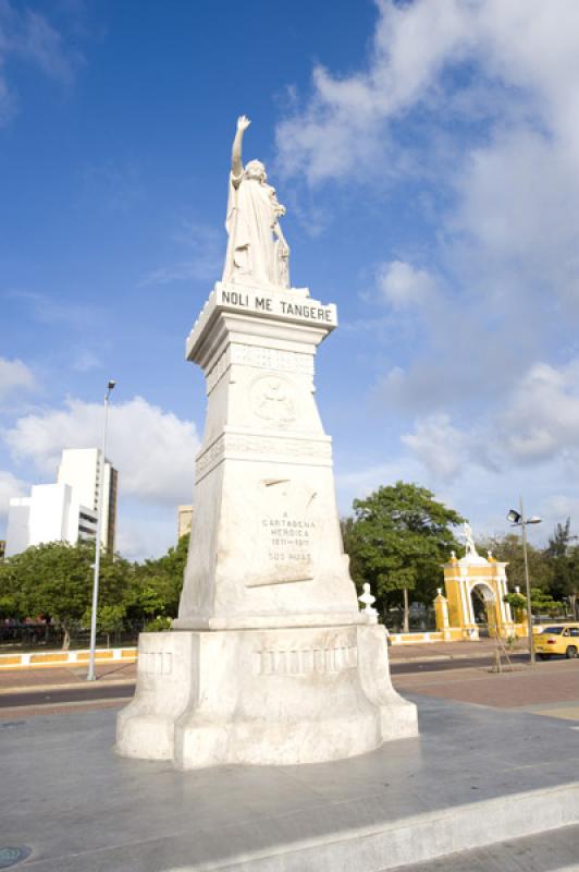 Camellon de los Martires, Cartagena, Bolivar, Colo...