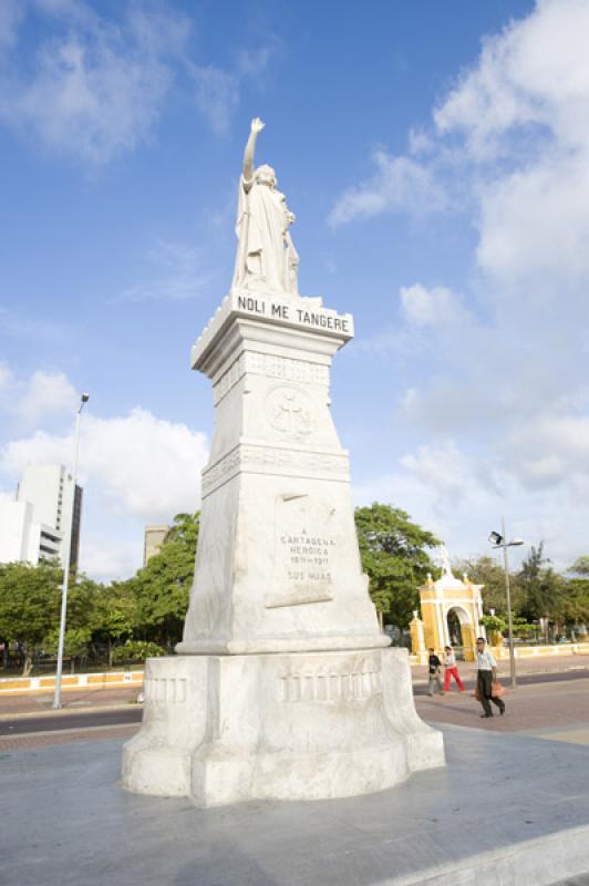 Camellon de los Martires, Cartagena, Bolivar, Colo...