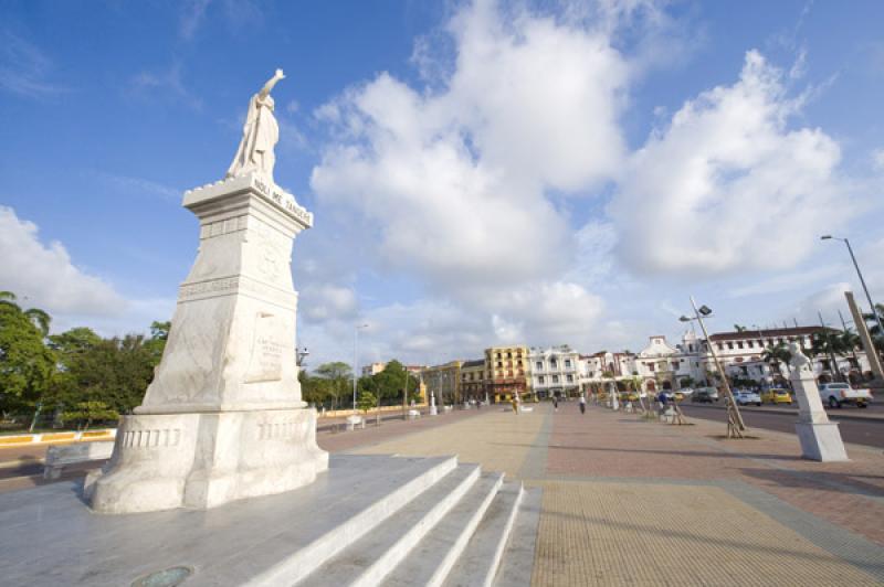 Camellon de los Martires, Cartagena, Bolivar, Colo...