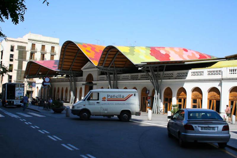 Mercado Santa Catarina, Ciutat Vella, Barcelona, C...