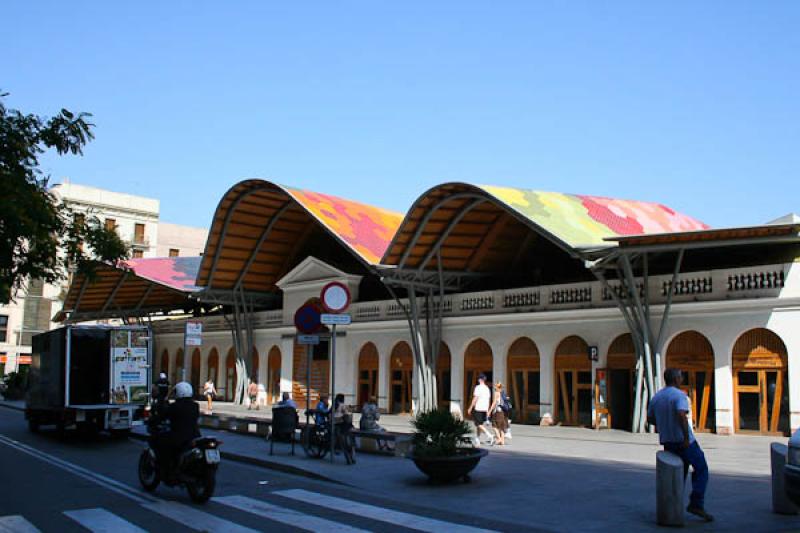 Mercado Santa Catarina, Ciutat Vella, Barcelona, C...