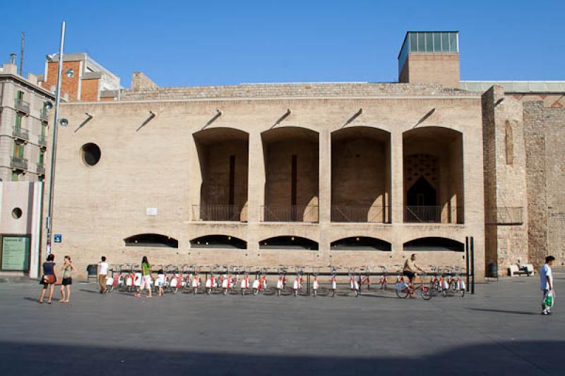 Estacion de Bicing, Barcelona, CataluÃ±a, EspaÃ...