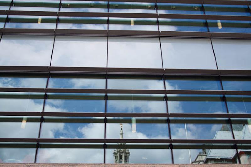 Detalle de un Edificio, Londres, Reino Unido, Gran...