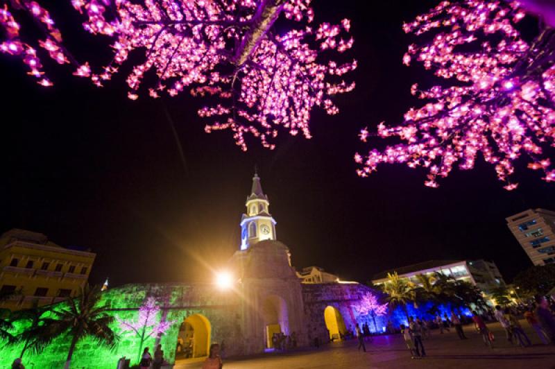 Torre del Reloj, Cartagena, Bolivar, Colombia