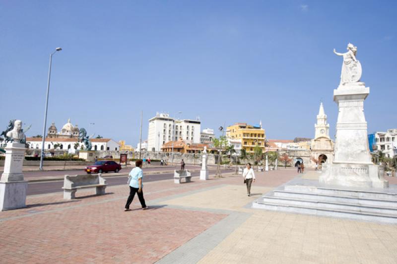 Camellon de los Martires, Cartagena, Bolivar, Colo...