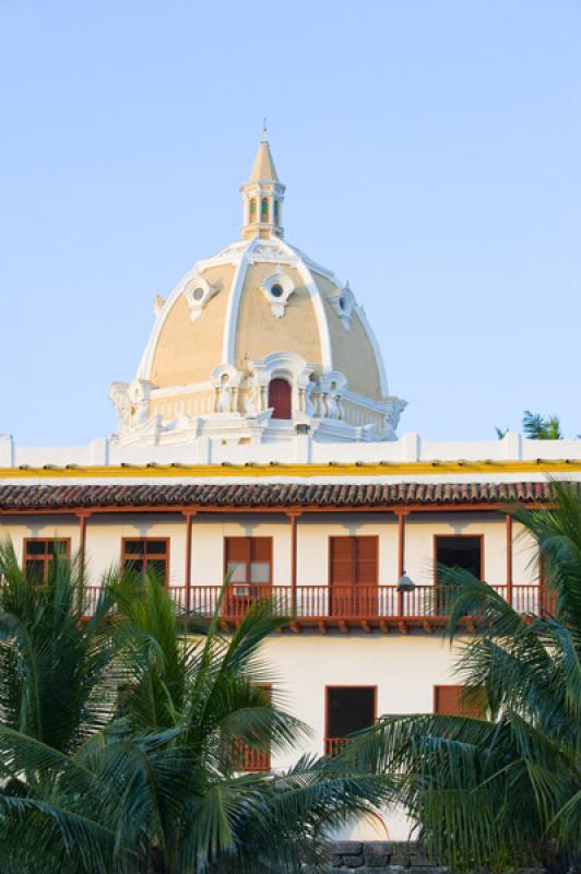 Iglesia y Convento San Pedro Claver, Cartagena, Bo...