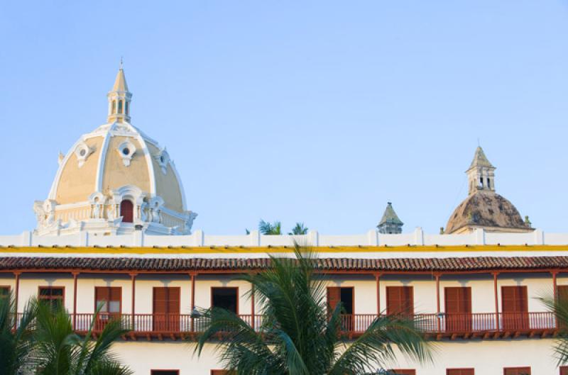 Iglesia y Convento San Pedro Claver, Cartagena, Bo...