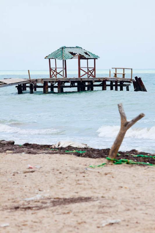 Muelle en el Mar, Manaure, La Guajira, Riohacha, C...