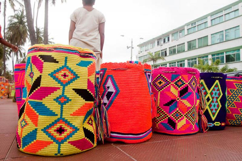 Mochilas Wayuu, Riohacha, La Guajira, Colombia