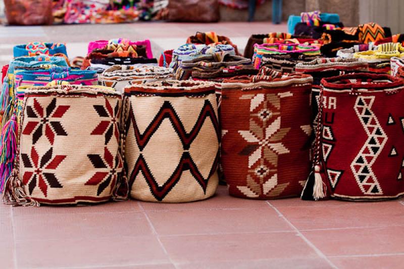 Mochilas Wayuu, Riohacha, La Guajira, Colombia