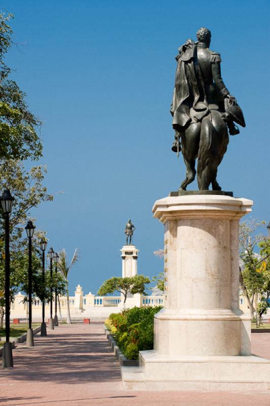 Monumento a Simon Bolivar, Santa Marta, Magdalena,...