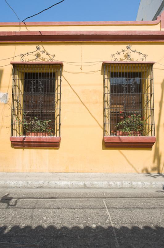 Ventanas Coloniales, Santa Marta, Magdalena, Colom...