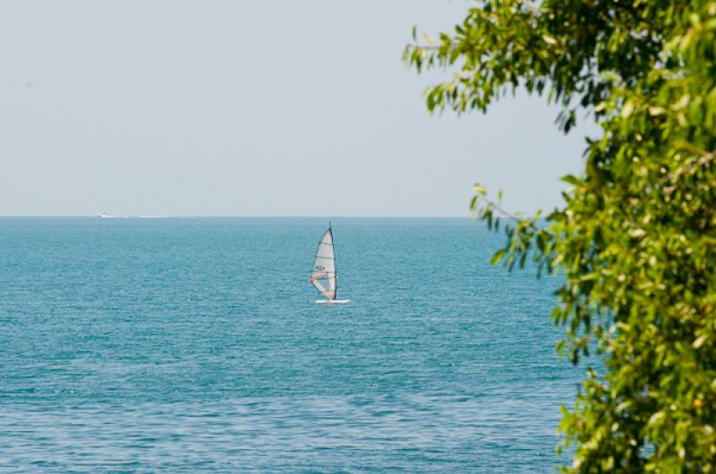 Windsurf en Isla Boqueron Grande, Archipielago San...