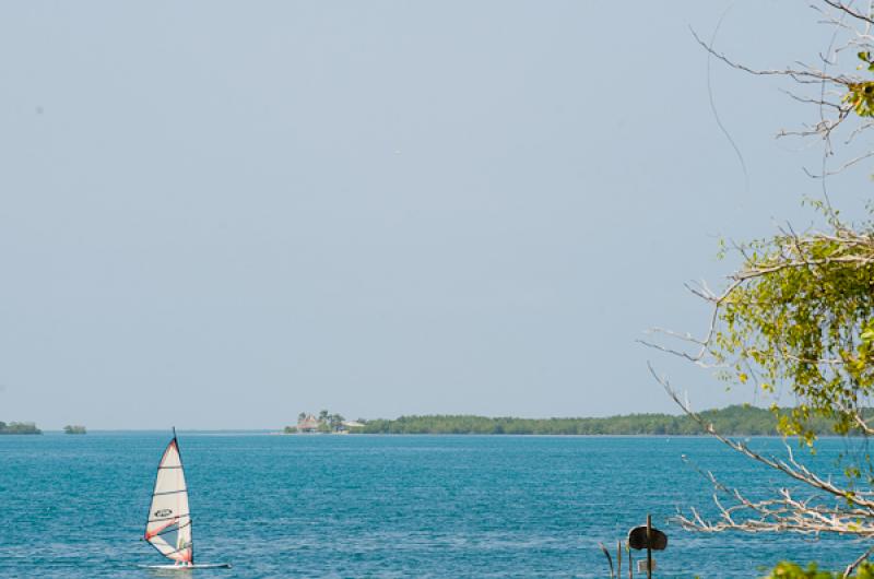 Windsurf en Isla Boqueron Grande, Archipielago San...