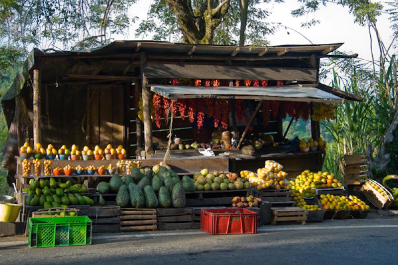 Fruteria en la Carretera, Eje Cafetero, Quindio, A...