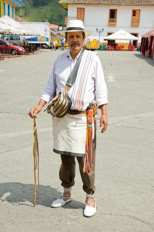 Campesino de Salento, Quindio, Armenia, Colombia