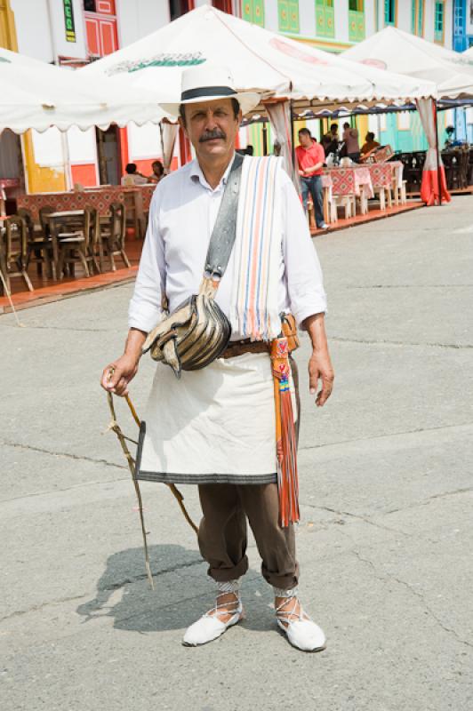 Campesino de Salento, Quindio, Armenia, Colombia