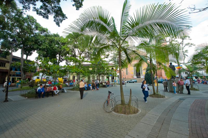 Parque Principal, Montenegro, Quindio, Armenia, Co...