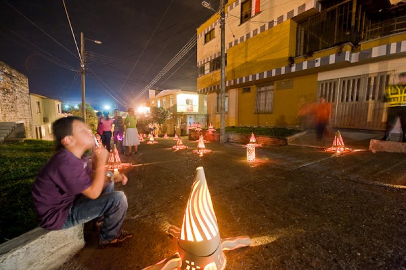 Dia de las Velitas, Quimbaya, Quindio, Armenia, Co...