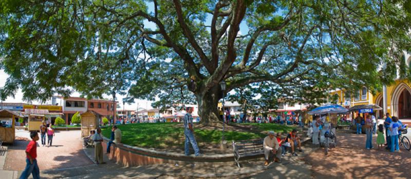 Plaza Principal, Alcala, Valle del Cauca, Colombia