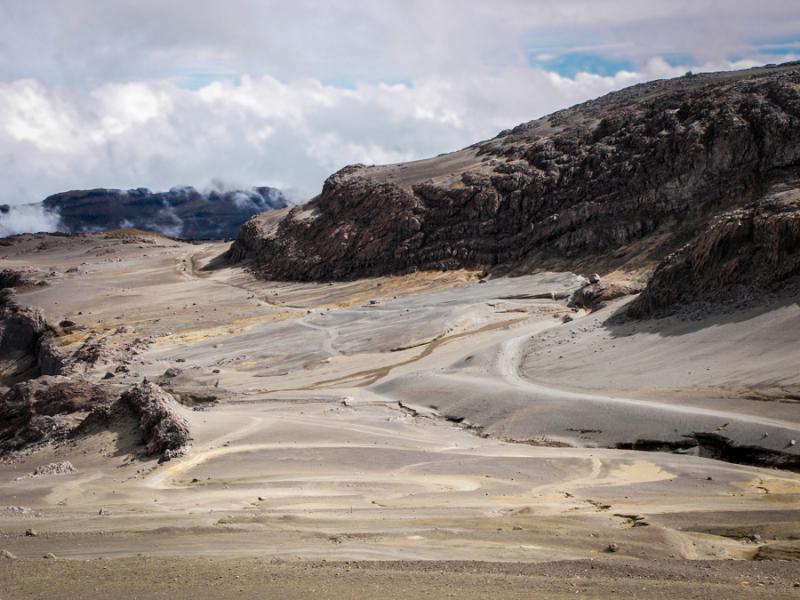 Camino al Nevado del Ruiz, Caldas, Manizales,Colom...