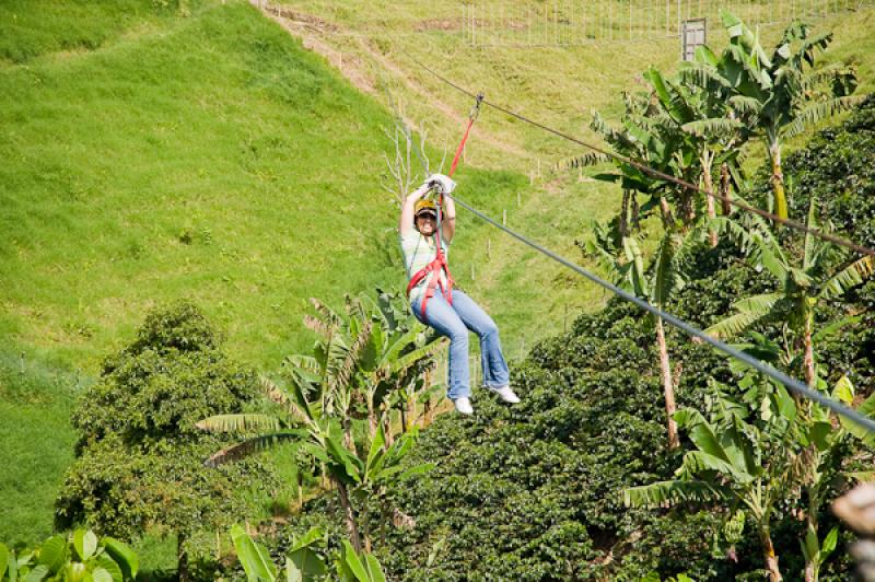 Deporte de Canopy, Eje Cafetero, Quindio, Armenia,...