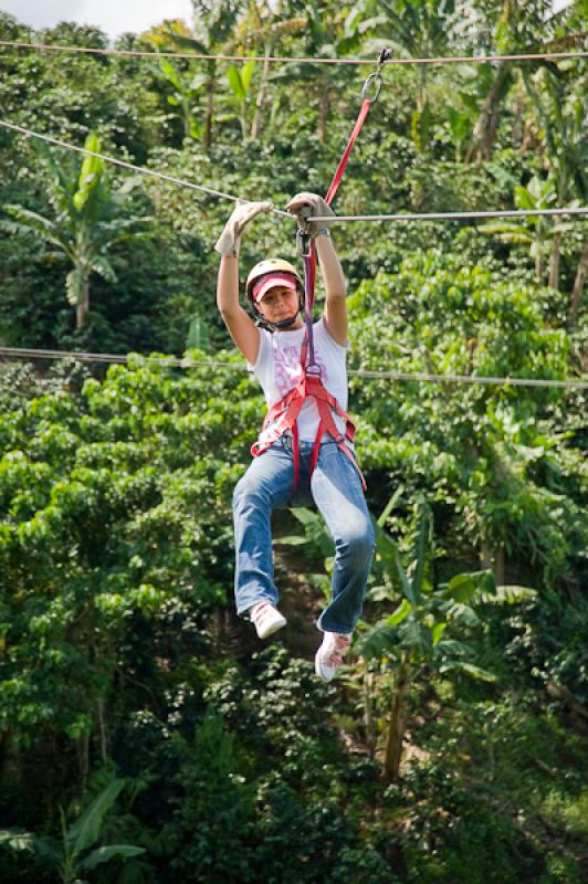 Deporte de Canopy, Eje Cafetero, Quindio, Armenia,...