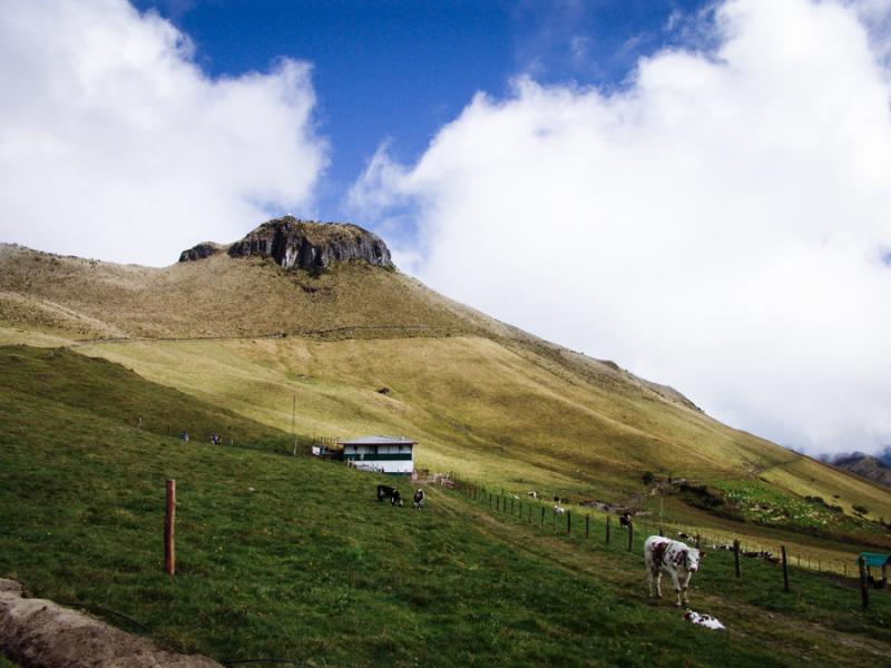 Paisaje de Manizales, Caldas, Colombia