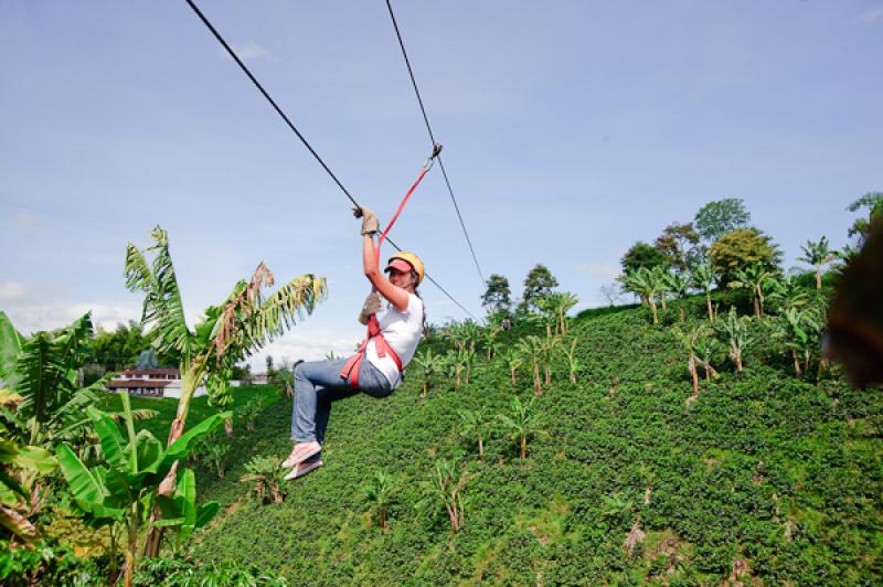 Deporte de Canopy, Eje Cafetero, Quindio, Armenia,...