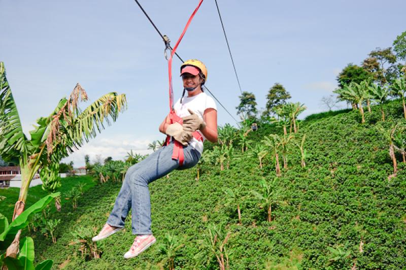 Deporte de Canopy, Eje Cafetero, Quindio, Armenia,...