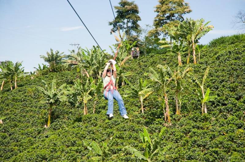 Deporte de Canopy, Eje Cafetero, Quindio, Armenia,...