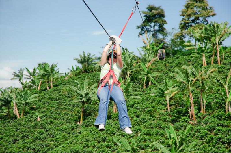 Deporte de Canopy, Eje Cafetero, Quindio, Armenia,...