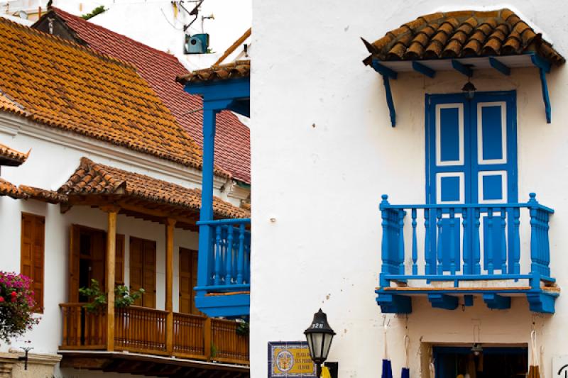 Plaza San Pedro Claver, Cartagena, Bolivar, Colomb...