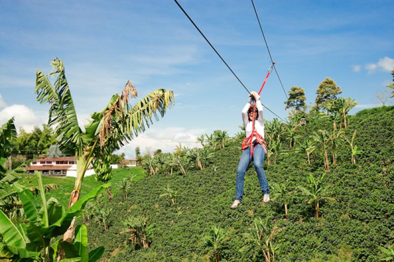 Deporte de Canopy, Eje Cafetero, Quindio, Armenia,...