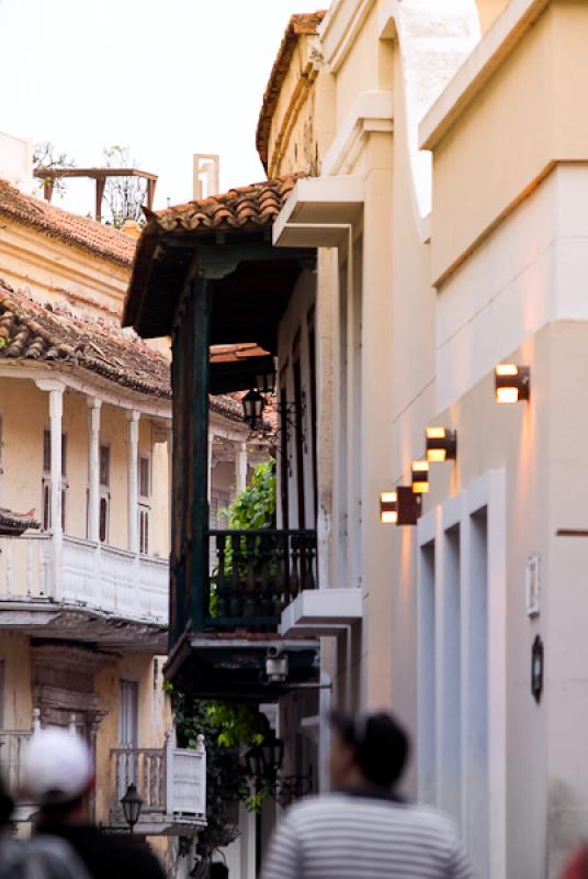 Arquitectura Colonial, Cartagena, Bolivar, Colombi...